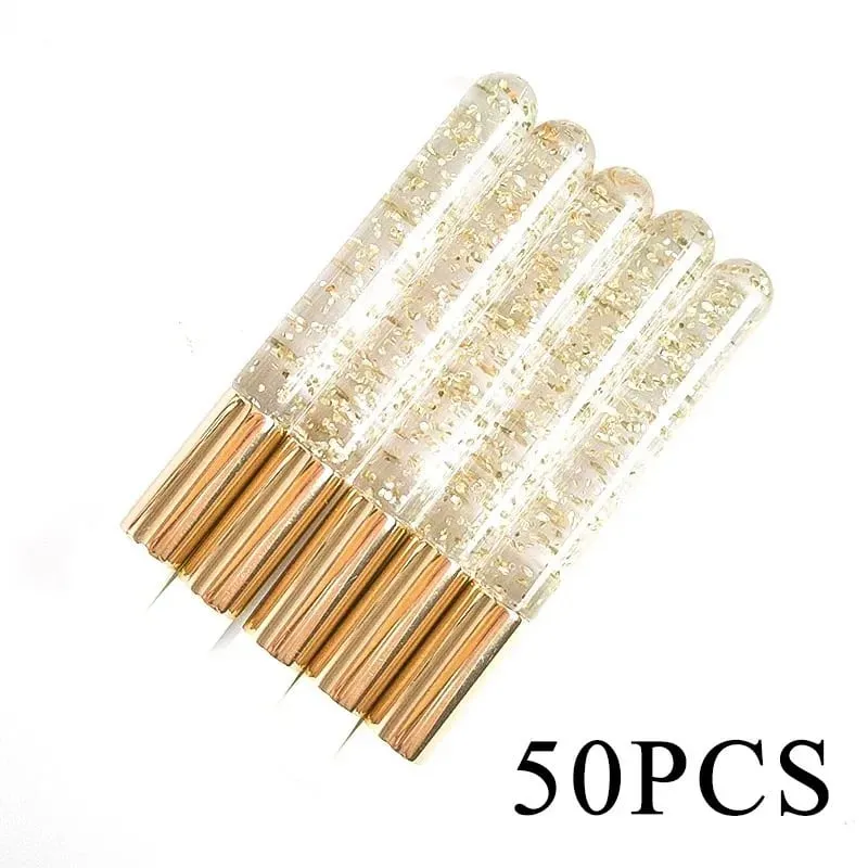Wholesale 30/50pcs Eyelash Cleaning Brushes for Extensions Glitter Lash Shampoo Brush Nose Pore Cleansing Makeup