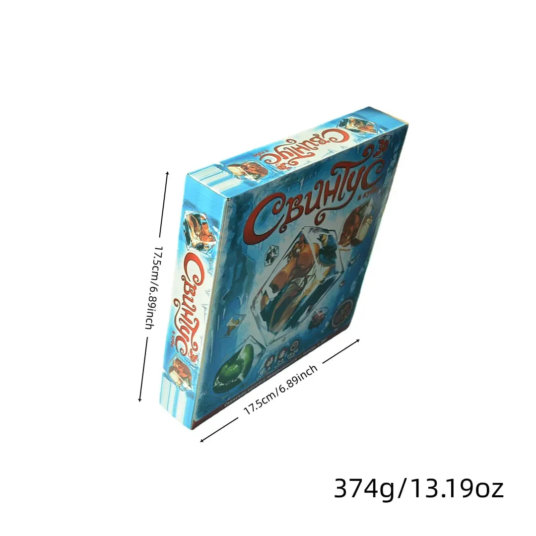Swin-Tus Russian Version Board Game Tabletop Game Interactive Game Card Game Ideal Game for Parties Suitable as a Gift