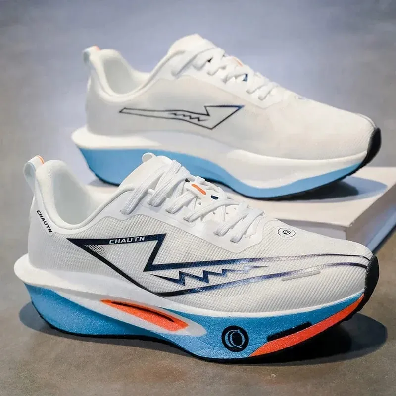 Men Running Shoes Carbon Board Speciality Marathon Athletic Nonskid Sneakers Sports Breathable Lightweight Women's Comfortable