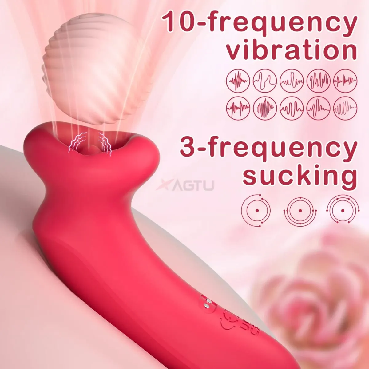 Powerful Sucking Vibrator Licking Clitoris Clit Sucker for Women Female Vacuum Suction Nipple Sucking Stimulator Adult Sex Toys — image 3