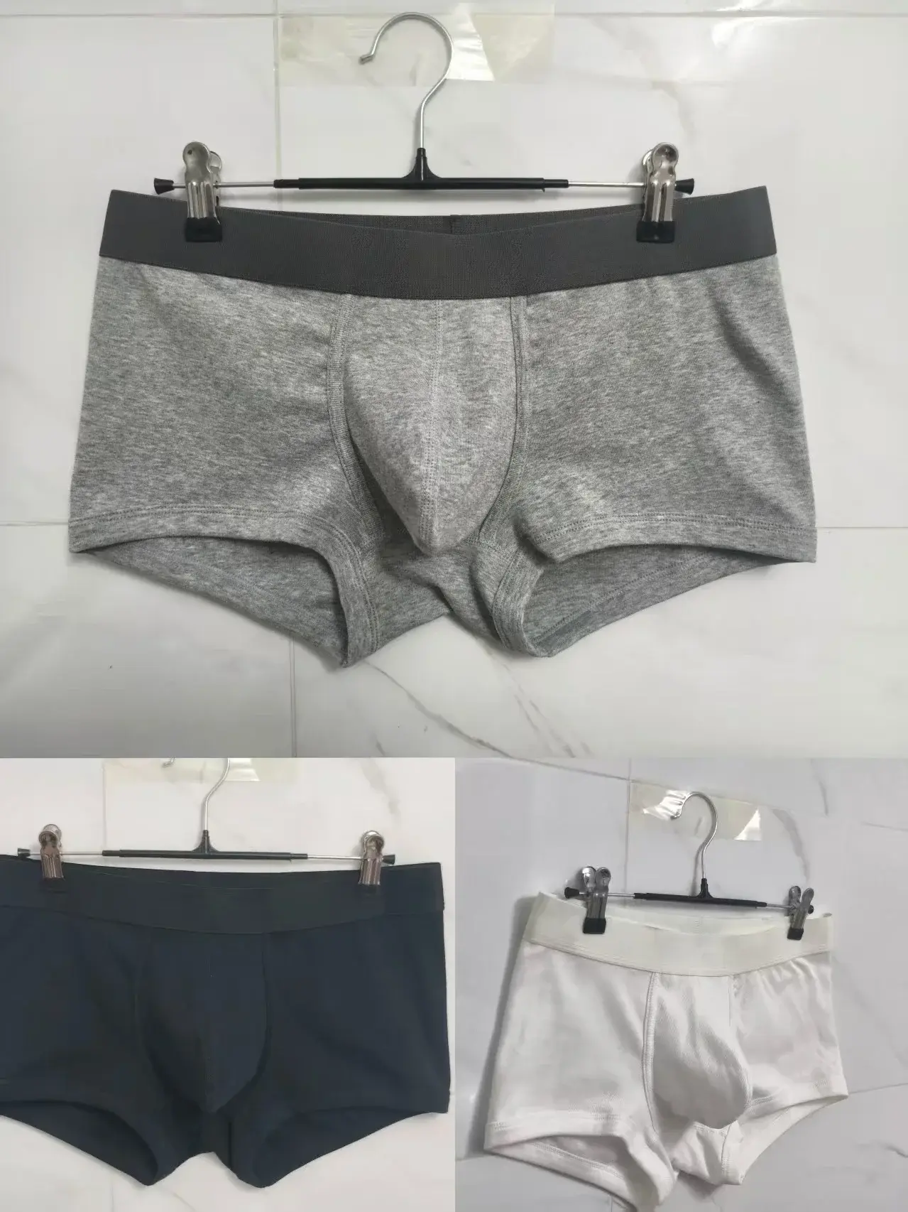 2026 Boxershorts i bomull för män med stora fickor Bekväma sexiga kalsonger för män Hotsäljande innerkläder som andas