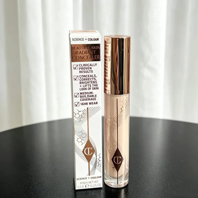 Charlotte Tilbury Starlight Powder Compact And Concealer Medium to Full Coverage Brightening Waterproof Hydrating Dewy Finish
