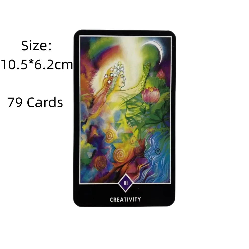 Osho Zen Tarot Cards PDF Guidebook English Version Oracle Deck Board Game For Party Divination Entertai