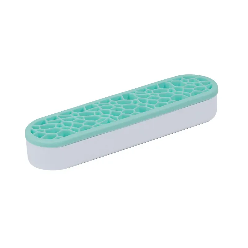 High Quality Storage Box Painting Pen Holders Silicone Storage Box Makeup Brush Holder Organizer Box for Brushes — image 8