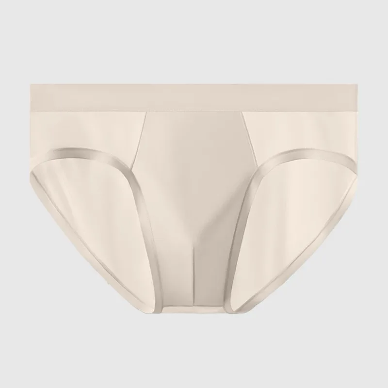 Men Ice Silk Seamless T-Back Mesh Sheer Brief Underwear Ultra-Thin Lingerie Mid Rise Calcinha Cool Extreme Men's Panties Classic