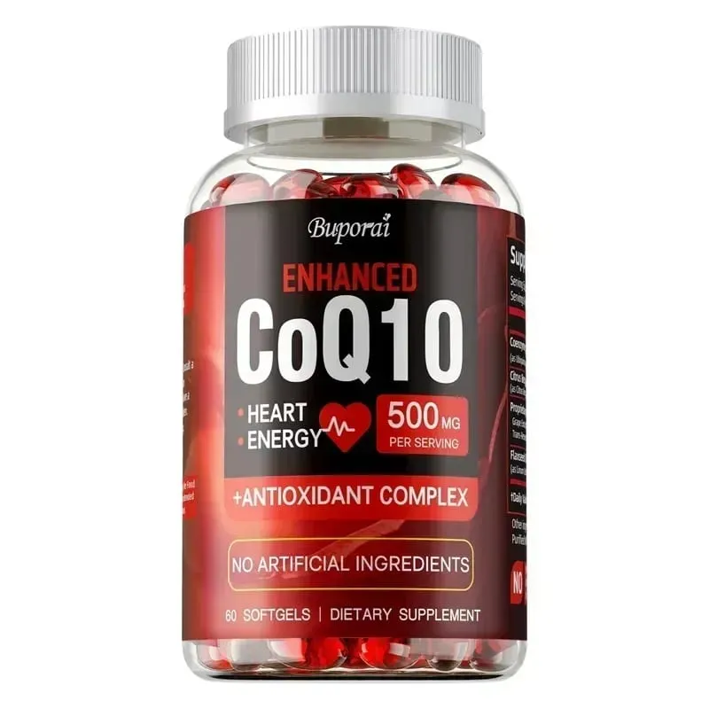 CoQ10-kapsler med høj absorption - Antioxidantstøtte til hjernehjerte og energisundhed
