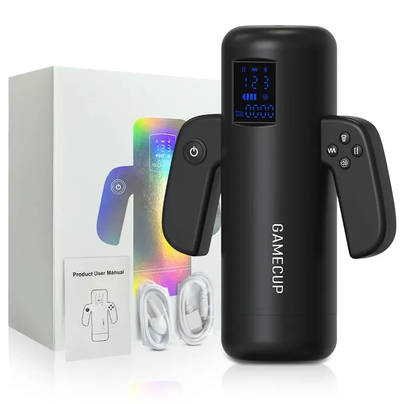 Automatic Male Masturbators Masturbation Cup Powerful Vacuum Sucking Blowjob High Speed Thrusting for Men Sex Machine Sex Toys
