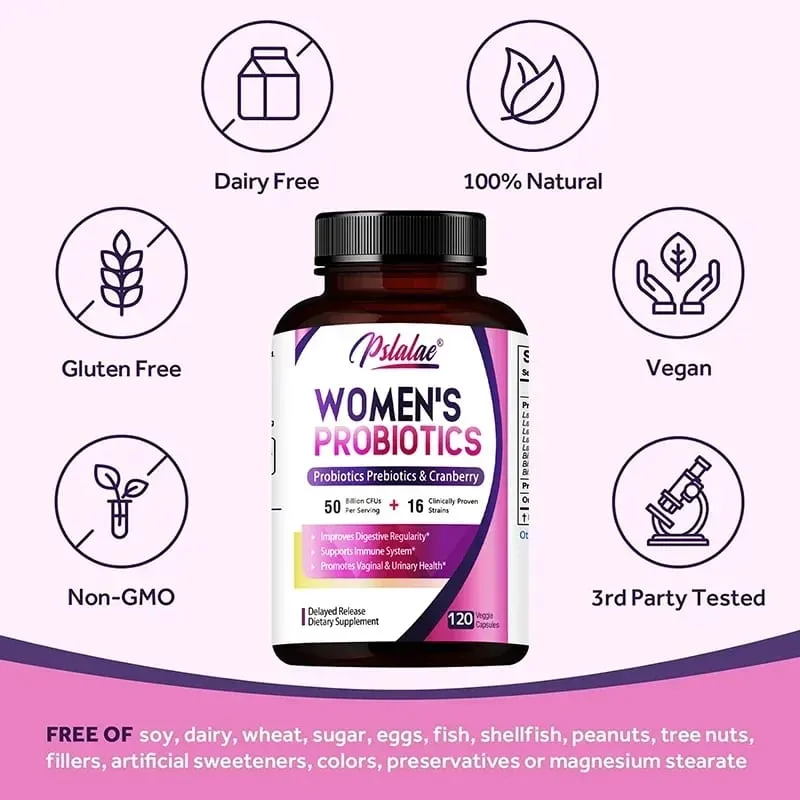Women’s Probiotic - Improves Intestinal Health Improves Digestion and Relieves Bloating and Gas