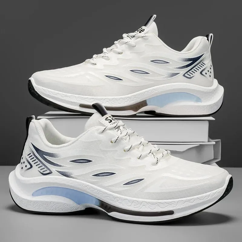 New Men's Mesh Breathable Casual Sneakers Soft Sole Non Slip Comfortable Outdoor Running Shoes Lightweight Men's Sports Shoes — image 4