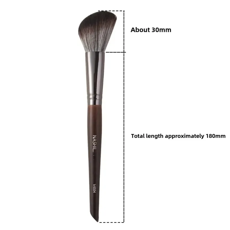 Premium Animal Fur Makeup Brush Set Wooden Handle Eyeshadow Blush Powder Eyebrow Brushes Beauty Makeup Tools Fur Cosmetic