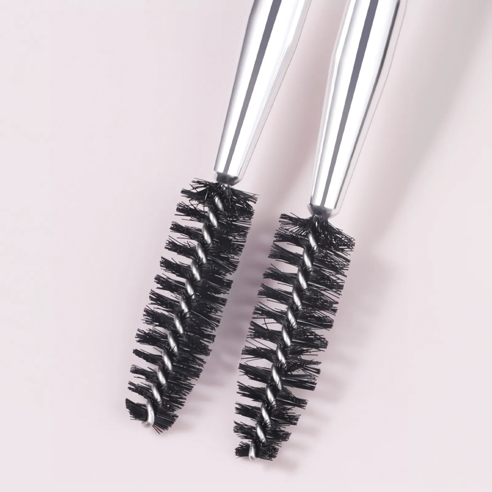 Dual Head Øjenbryn Makeup Børster 4 Stk Spoolie Lash Brush Vinklet bryn Fyld Pensel Professionel øjen kosmetisk værktøj