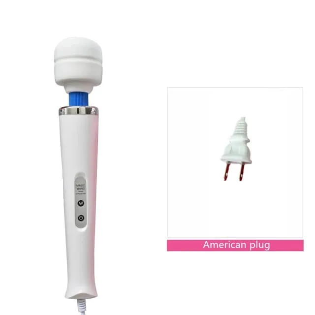 Adult Sex Toys AV Vibrator Powerfull Magic Wand G-spot Stimulation Massager Clit Vibrators Sex Toys for Women MasturbationBLACKWOLF New 10 Speeds Magic Wand Massager Big Magic Wand Massage Stick AV Vibrators Sexy Clit Sex Toys for Women Eur