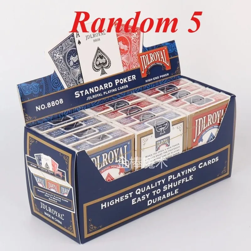 Standard Poker Playing Cards No.8808 Durable Smooth Shuffle Paper Card for Party Game Magic Trick Board Game — image 7