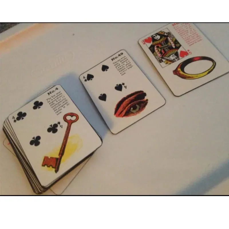 Gypsy Witch Fortune Cards Lenormand Deck Tarotkarten für Anfänger Oracle Kartenspiel Brettspiel Spielzeug