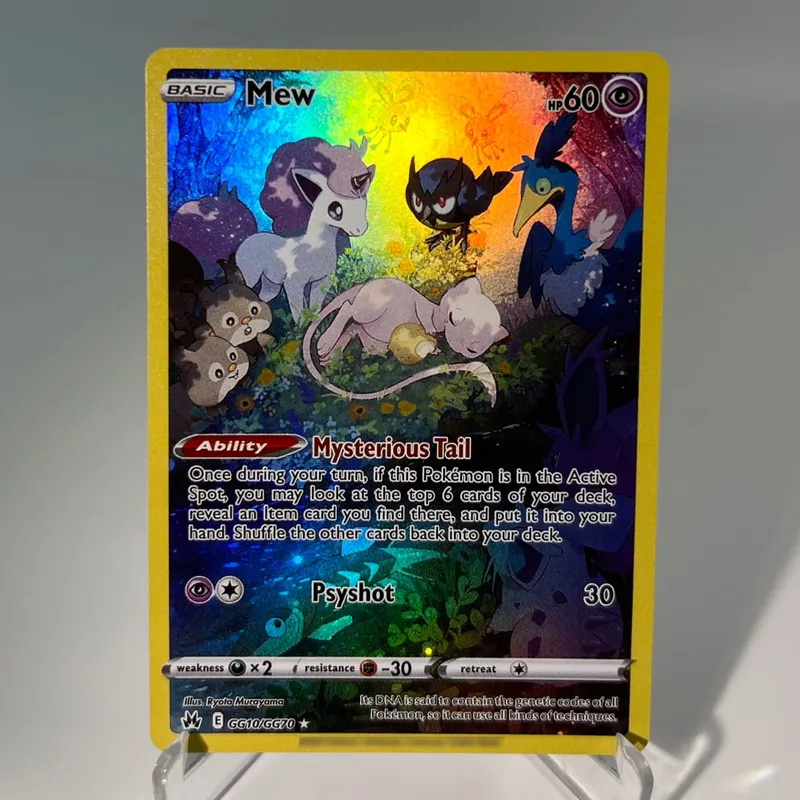 Scarlet & Violet Promos PKM Cards PTCG5-B Rainbow Charmander Paradise Resort Mew Rare Collection Battle Toys Gifts for Hobbies — image 13