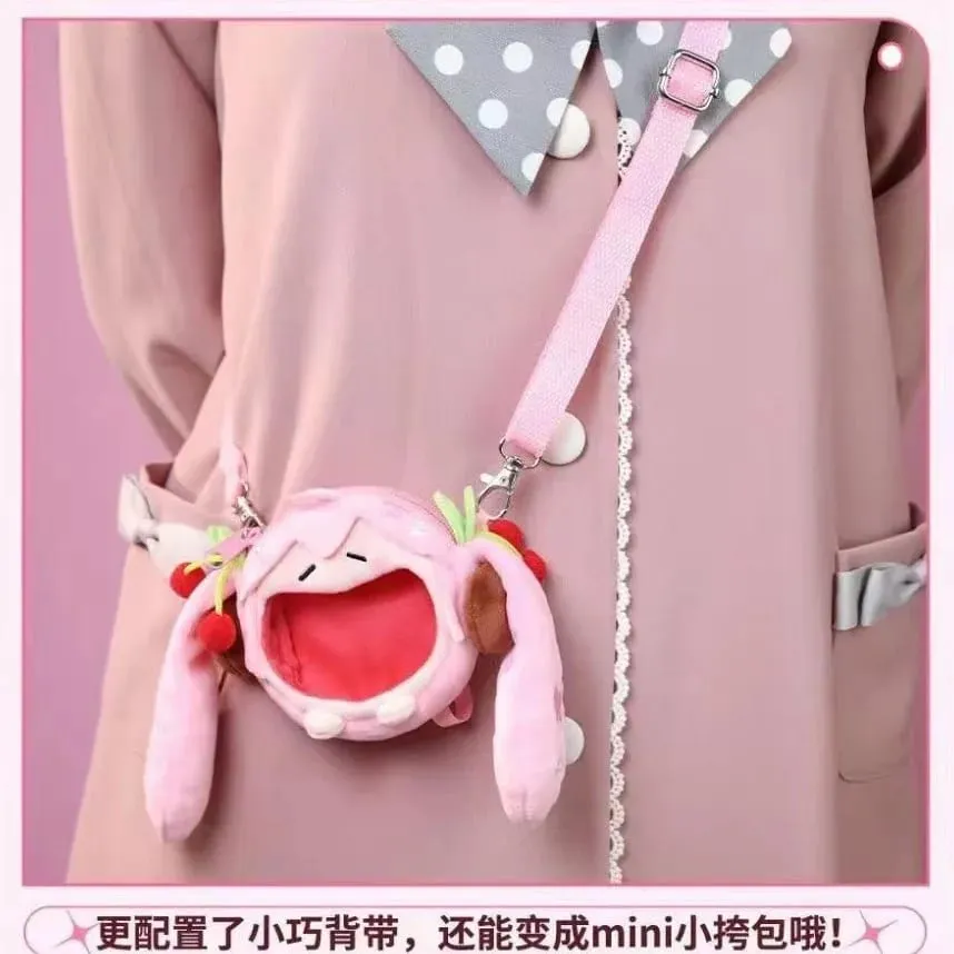 Cherry Blossom Hatsune Miku Coin Purse Shoulder Bag Cartoon Kawaii Headphone Bag Itabag Mini Crossbody Bag Keychain Pendant Gift