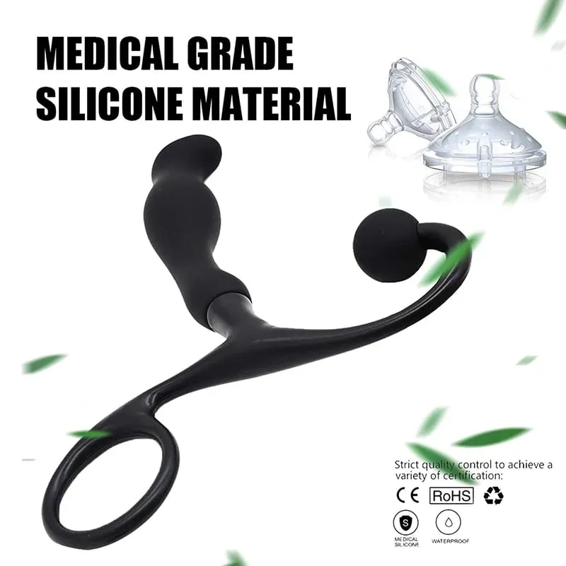 Silicone Anal Plugs Trainer Prostate Massage Butt Plugs Anal G-spot Clitoral Stimulation Anal Trainer Adult Products Sex Toys — image 4