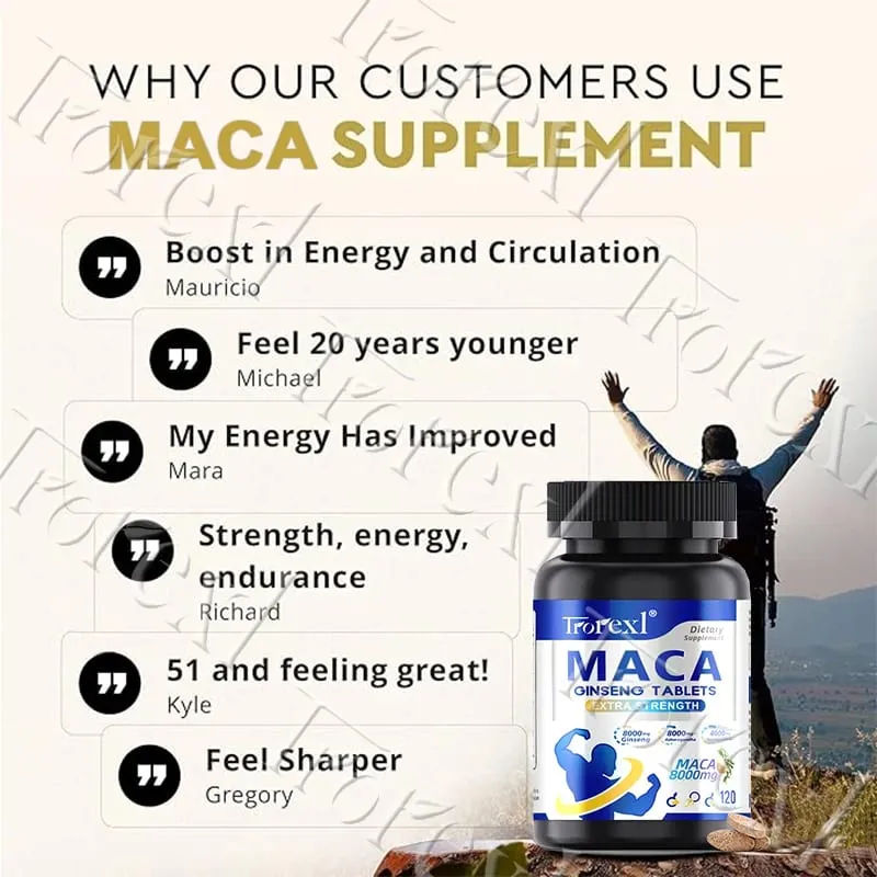 120 Tabs MALE TEST BOOSTER COMPLEX MAXIMIZER SUPPLEMENT RECOVER BED CONFIDENCE — image 5