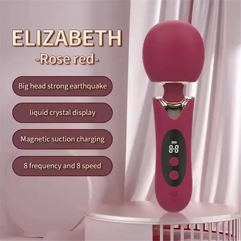 Powerful Large AV Magic Wand Vibrators Stimulation G Spot Nipple Clitoral Massager Vaginal Female Masturbator Sex Toys