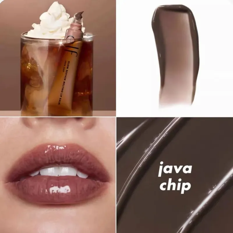ELF Lesk na rty Natural Shine & Blush Liquid Voděodolný a odolný proti potu Snadno se rozmazává Lehký a dlouhotrvající make-up