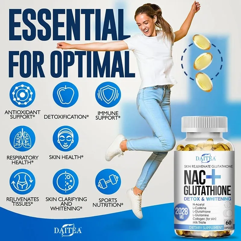 NAC Supplement L-Glutathione Intracellular Antioxidant Complex - Promotes cleansing detoxification and repair Reduces liposome — image 5