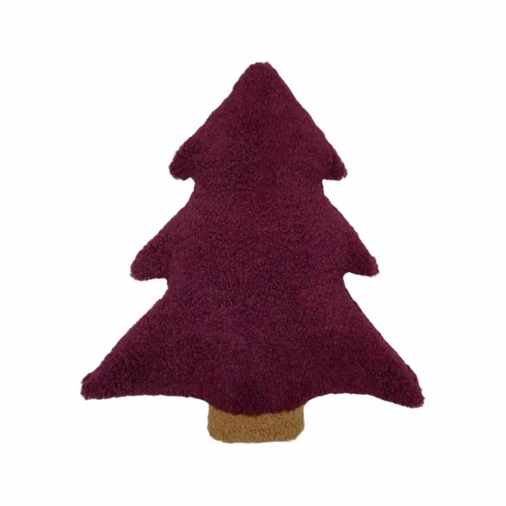 Cute 40cm Christmas Tree Pillow Soft Stuffed Plush Pillow Festive Decor Pillow Home Decor