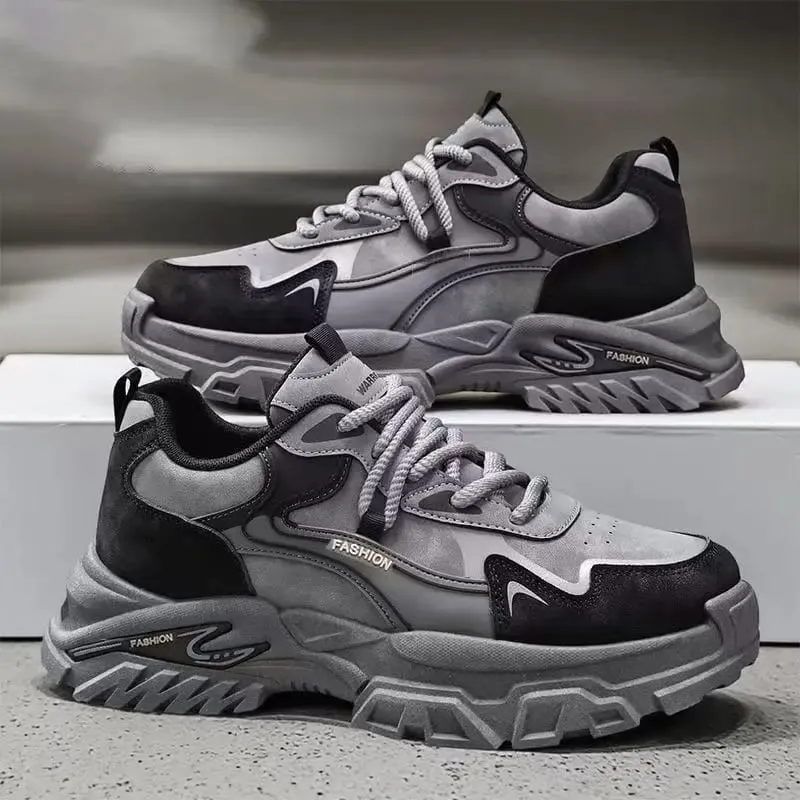 Men Sports Running Shoes Casual Breathable Mesh Outdoor Walking Sneakers Black White Blue Lightweight Shock Absorption Free