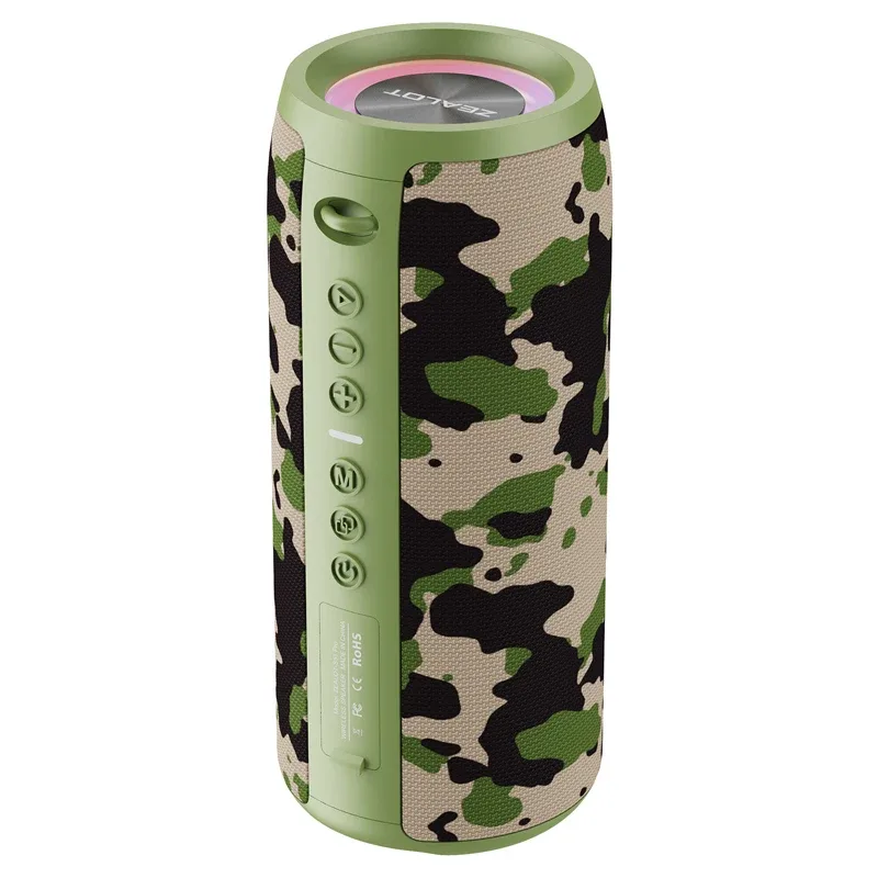 Zealot-S51Pro 40w alto-falante bluetooth de alta potência 3d estéreo baixo alto-falante bluetooth portátil ipx5 à prova dwaterproof água adequado tws boom box