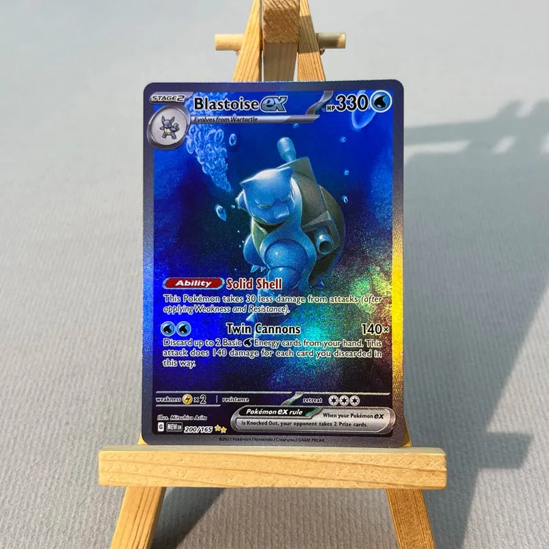 MEW PTCG13-003 Tcg proxy PKM Cards Charizard ex Bulbasaur Charmeleon Rare Collection Battle Toys Gifts for Hobbies home play — image 21