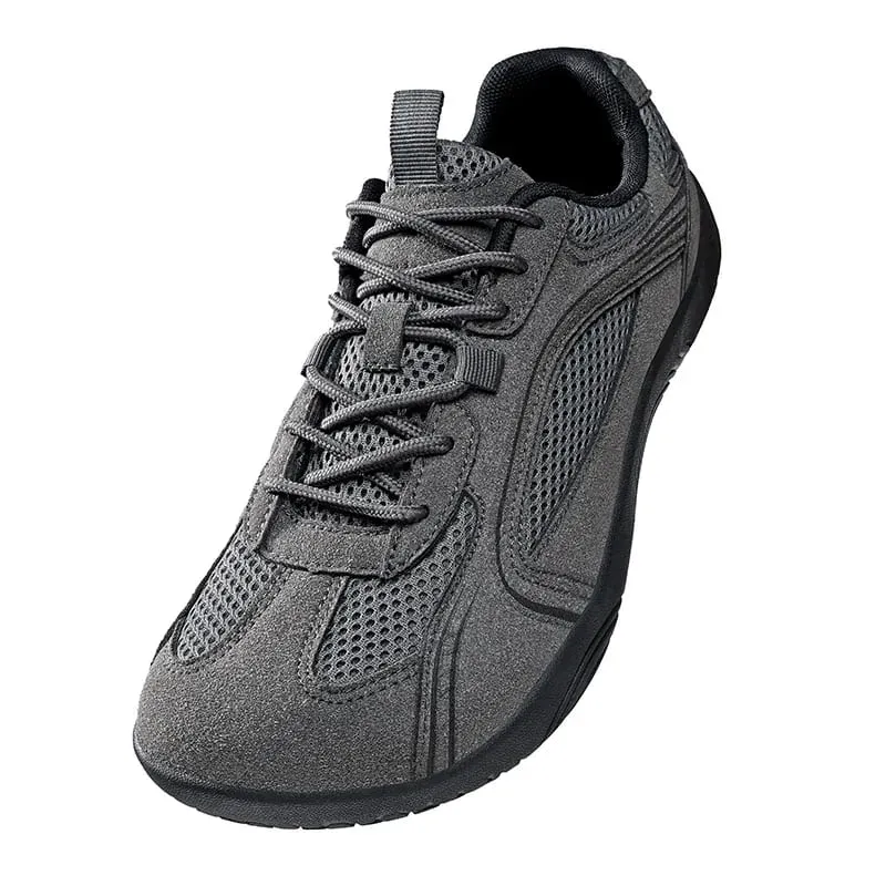 Men Women Wide Toe Sneakers Retro Training Shoes Large Size Mesh Breathable Non-Slip Flat Sole Outdoor Casual Sports Shoes