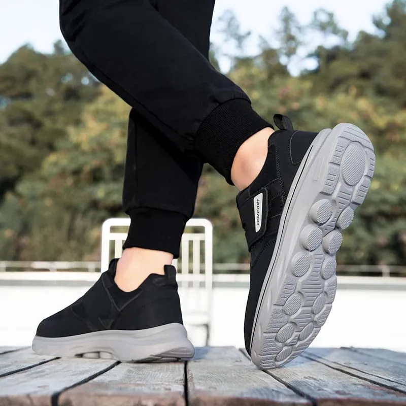 Unisex Comfortable Walking Shoes Lightweight Breathable Non Slip Wide Toe Shoes Casual Sneakers All Season Walking Footwear