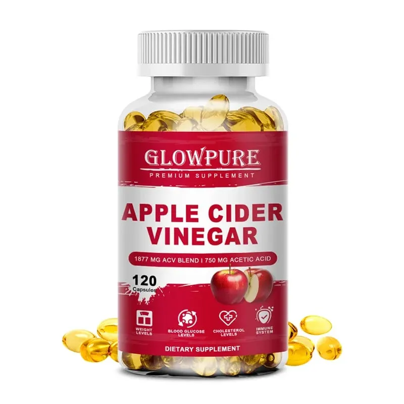 Apple Cider Vinegar Capsules for Digestion Detox & Weight Loss - Supports Fat Burn Bloating Relief & Constipation Support — image 8