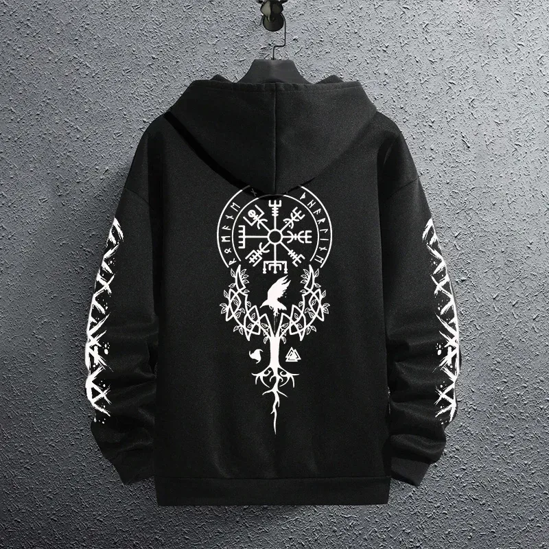 2025 Brand New Black Sweatshirts Autumn Winter Male Daily Casual Sporty Jogging Hoodie Men's Outwear Fashion Pullover
