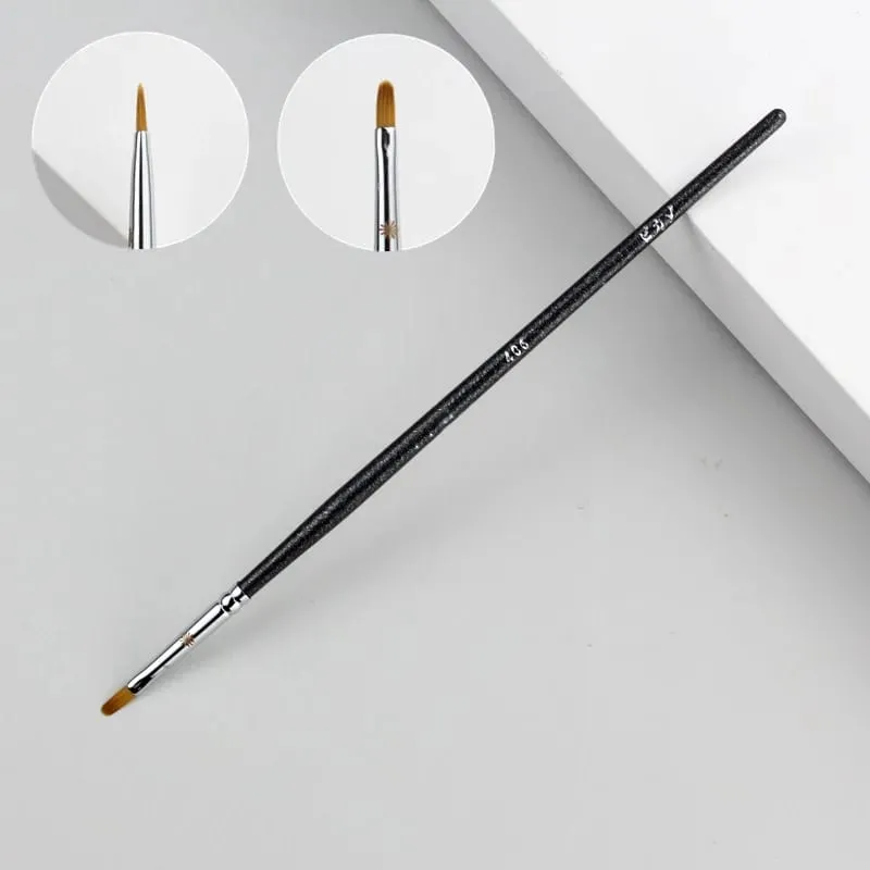 1pc Smudge Makeup Brushes Flat Eye Liner Make Up Brush Detail Precision Concealer Powder contour highlight artist cosmetic tools