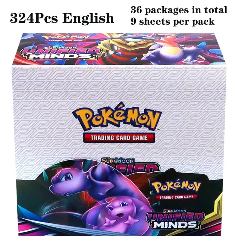 324Pcs Pokemon TCG: Sword & Shield Tempest Bonds Booster Box Trading Card Game Pokemon Card Kids Toys Board Game — image 11