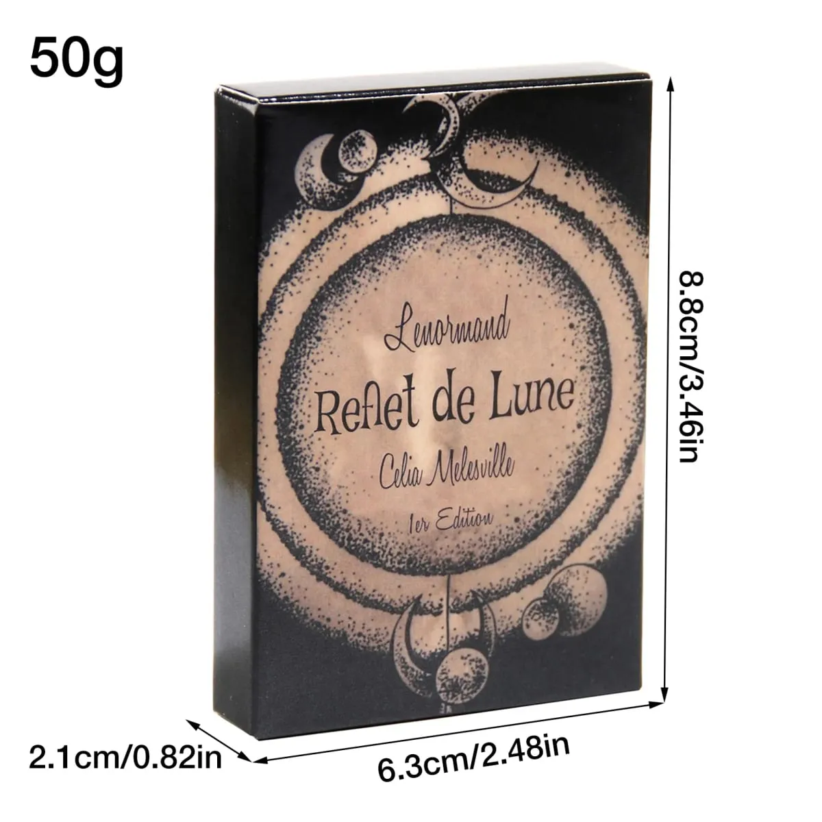 Lenormand Reflet De Lune Lenormand karty Tarotové karty Balíček Oracle Karetní hry pro zábavu pro dospělé Hry pro dospělé Párty potřeby Dárek