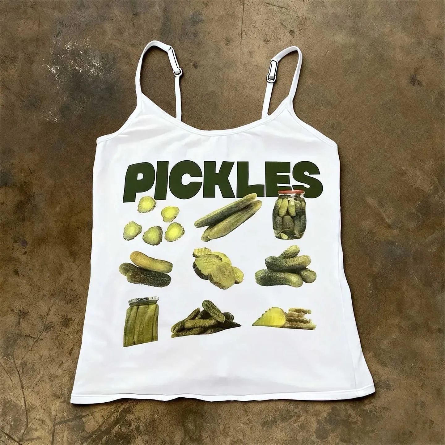 System Of A Down Hand Print Women Crop Cami Top Y2K Rock Band Slim Fit Spaghetti Strap Sleeveless Vintage Grunge Tank Top