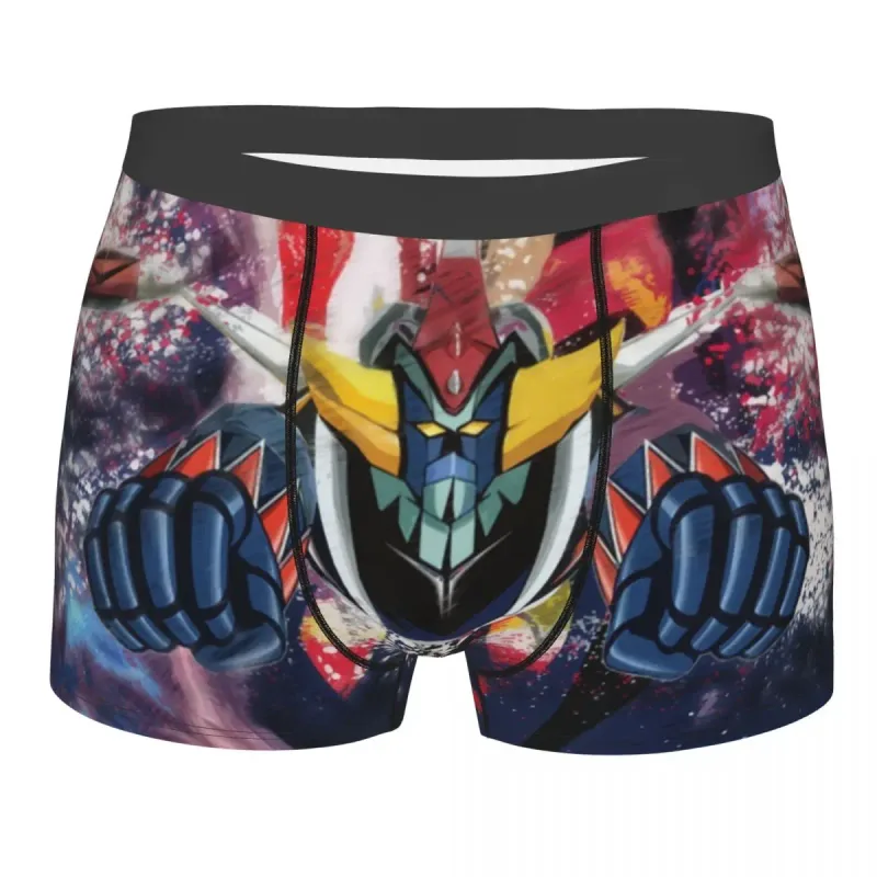 Custom Novelty Goldorak Ufo Robot Grendizer Boxers Shorts Panties Male Underpants Breathbale Briefs Underwear — image 25
