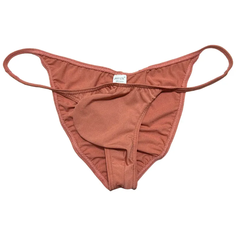 Men's Soft Micro Brief Underwear Mini Panties Comfortable Brief Breathable Lightweight Men Low Rise Mini Triangle Cut Underwear