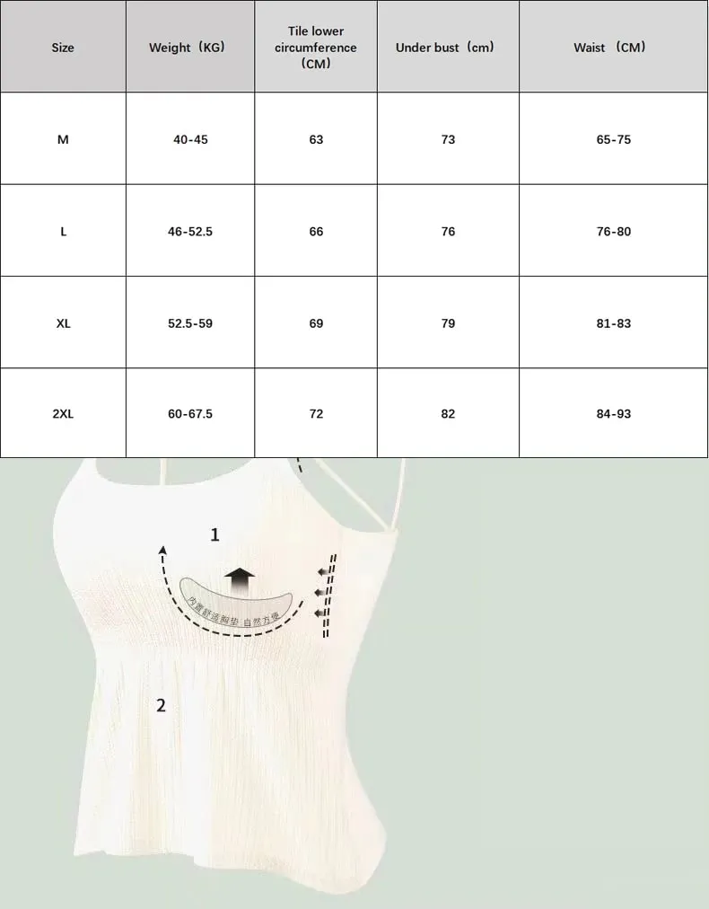 Summer Bra Black Corset Active Big Size Bralette Anti Sagging Bra Vest Topic Camisole&tanks Traf Woman Clothing Top Traf Zara — image 7