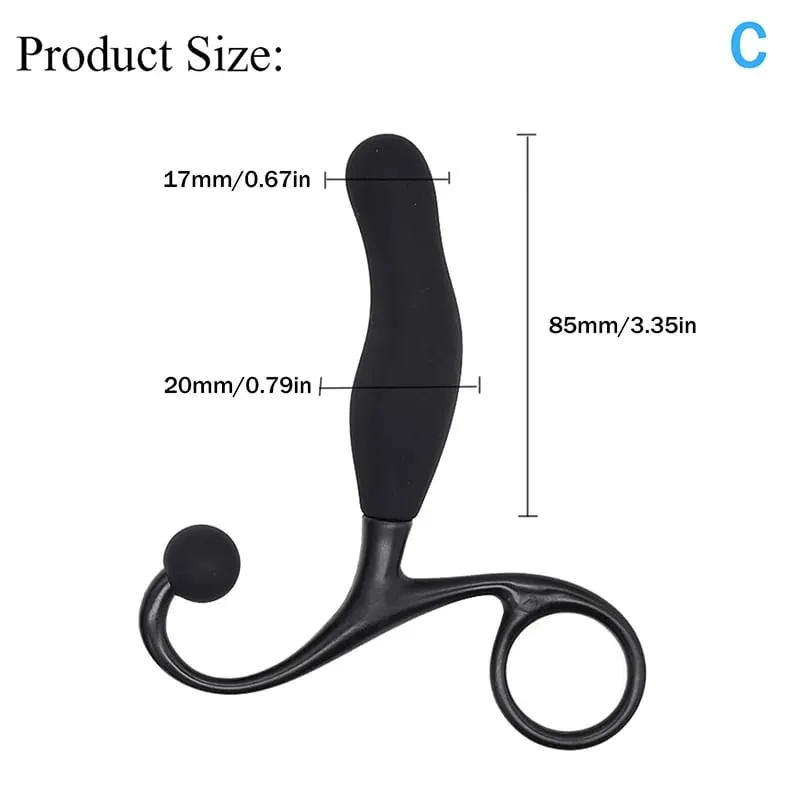 Silicone Anal Plugs Trainer Prostate Massage Butt Plugs Anal G-spot Clitoral Stimulation Anal Trainer Adult Products Sex Toys — image 8