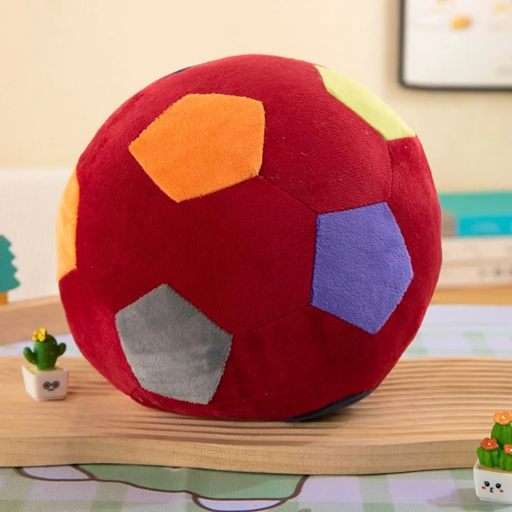 Creative Simulation Basketball High Quality Stuffed Sports Ball Stuffed 22cm Soft Football Pillow Girl Boy — image 4