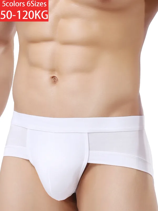 Men's U-convex briefs trendy shorts low waist fashionable trousers pants breathable anti-stuffy comfortable light ski