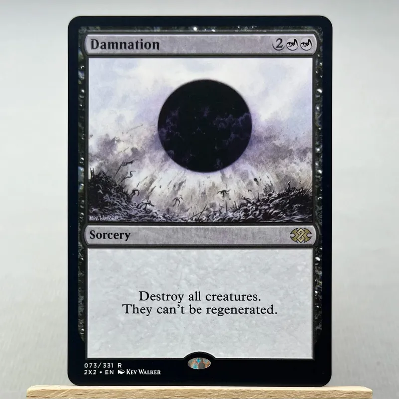 AFR 2X2 KHM HOLO9-002 Tcg Proxy Cards Smothering Tithe Bloom Tender City of Brass Damnation City of Brass City of Brass