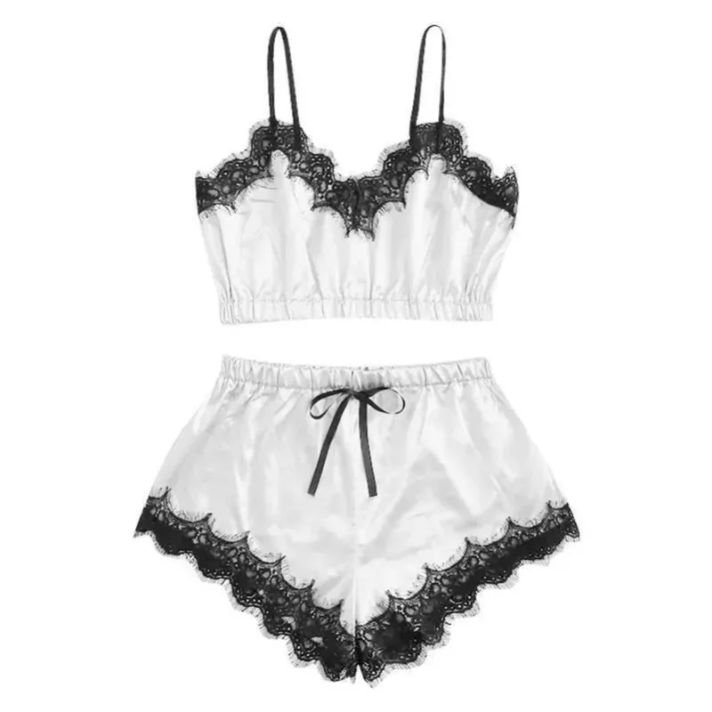 Sexy Mens Lace Lingerie Set Breathable Hollow Out Camisole With Thong Underwear Temptation Nightwear Exotic Costume Outfits