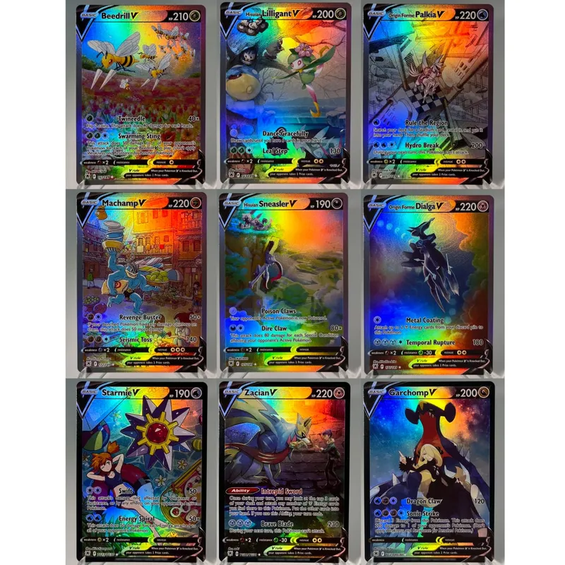 Paldea Evolved PKM Cards PTCG4-C GX Rainbow Magikarp Raichu Tyranitar Iono Rare Collection Battle Toys Gifts for Hobbies