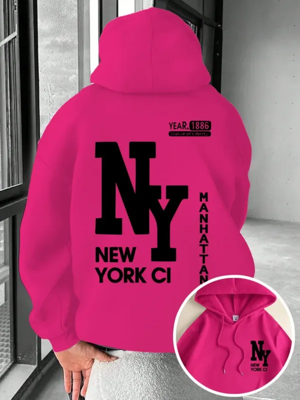 New Men's Autumn Fashion Letter Printed Soft and Comfortable Hoodie Outdoor Street Style Clothing — image 9