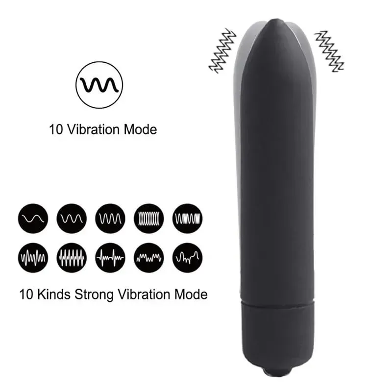 Mini Bullet Vibrator til kvinder Stærk vibrerende analprop Vagina Massager Støbende Æg Onani Sexlegetøj til Par 18+