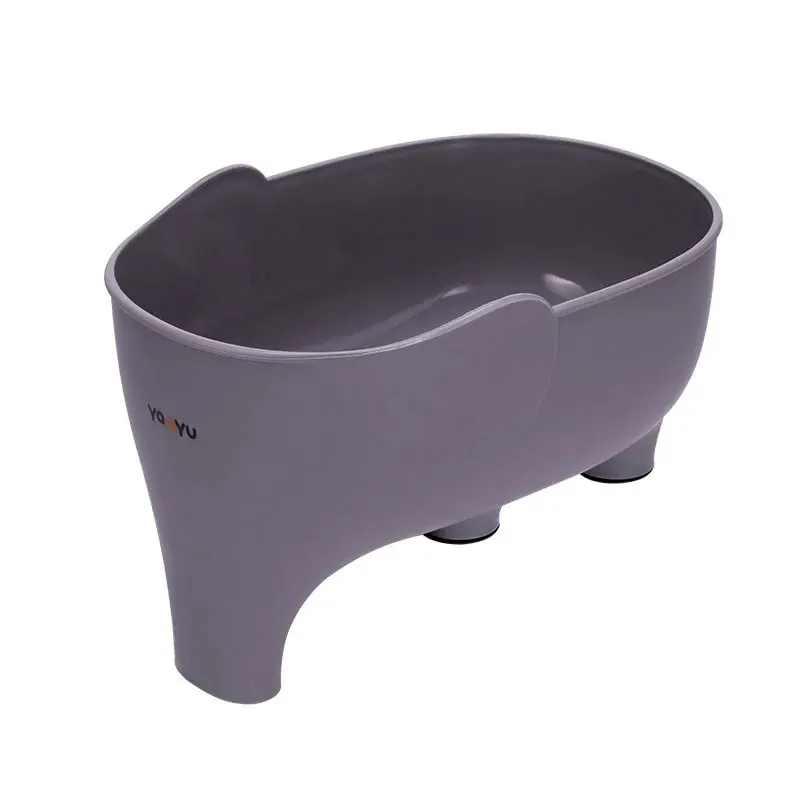 Panier de vidange en forme d'éléphant pour évier, panier de lavage de fruits et légumes, égouttoir suspendu, accessoires de rangement de cuisine polyvalents