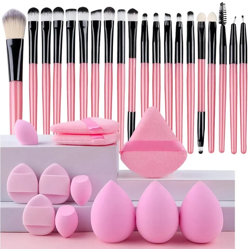 20PCS Detail Makeup Brushes Kit Soft Bristles Concealer Eyeliner Brush Eyeshadow Shader Brush Facial Cosmetic Beauty Tools — image 10